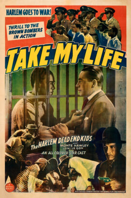 TAKE MY LIFE (1941) One sheet poster