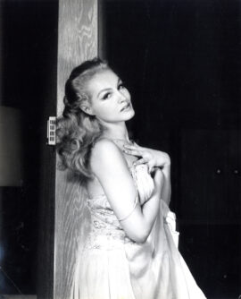 JULIE NEWMAR (ca. 1960) Portrait by Peter Basch