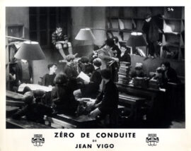 ZERO DE CONDUITE (ZERO FOR CONDUCT) (1933; 1946 first general French-release) Set of 3 photos