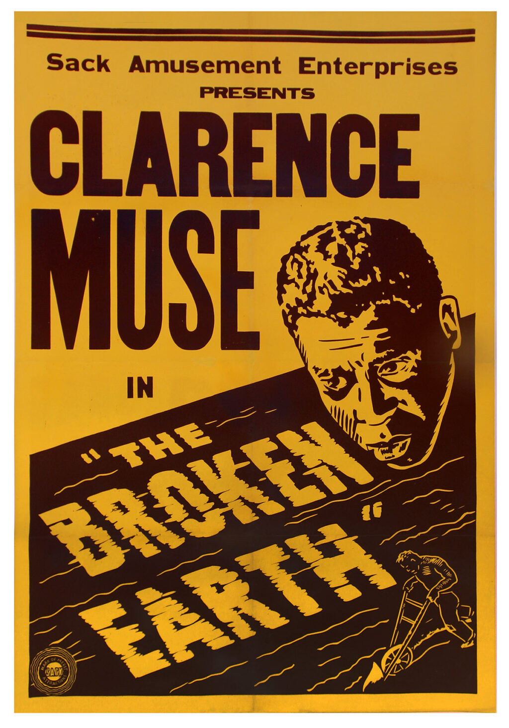 BROKEN EARTH, THE (1939) One sheet poster