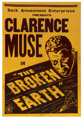 BROKEN EARTH, THE (1939) One sheet poster