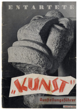 FÜHRER DURCH DIE AUSTELLUNG ENTARTETE KUNST [Degenerate Art exhibition] (1936) Booklet