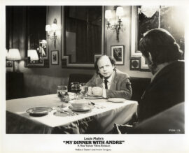 MY DINNER WITH ANDRE (1981) Set of 11 photos