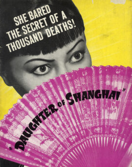 ANNA MAY WONG | DAUGHTER OF SHANGHAI (1937) Pressbook