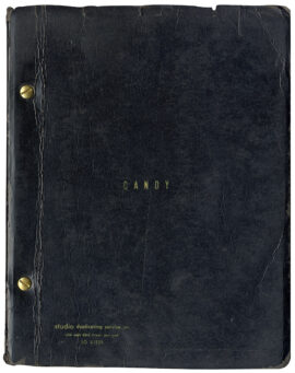 Terry Southern (source, screenplay) CANDY (ca. 1967) First Draft screenplay