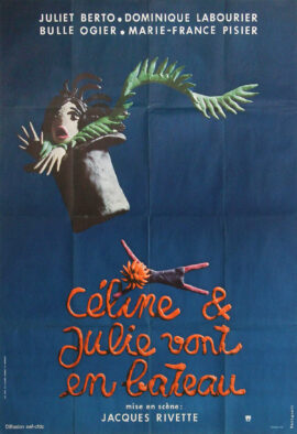CÉLINE ET JULIE VONT EN BATEAU [CELINE AND JULIE GO BOATING] (1974) French grande affiche