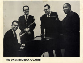 DAVE BRUBECK QUARTET (ca. 1960) Oversized photo