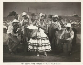 ETHEL WATERS WITH CHORUS BOYS | ON WITH THE SHOW! (1929) Photo