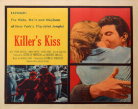 KILLER'S KISS (1955) Half sheet poster