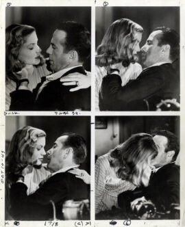HUMPHREY BOGART, LAUREN BACALL | TO HAVE AND HAVE NOT (1944) Contact sheet