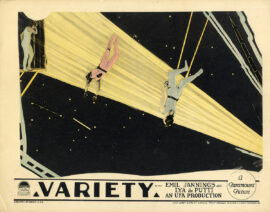 VARIETY (1925) Lobby card