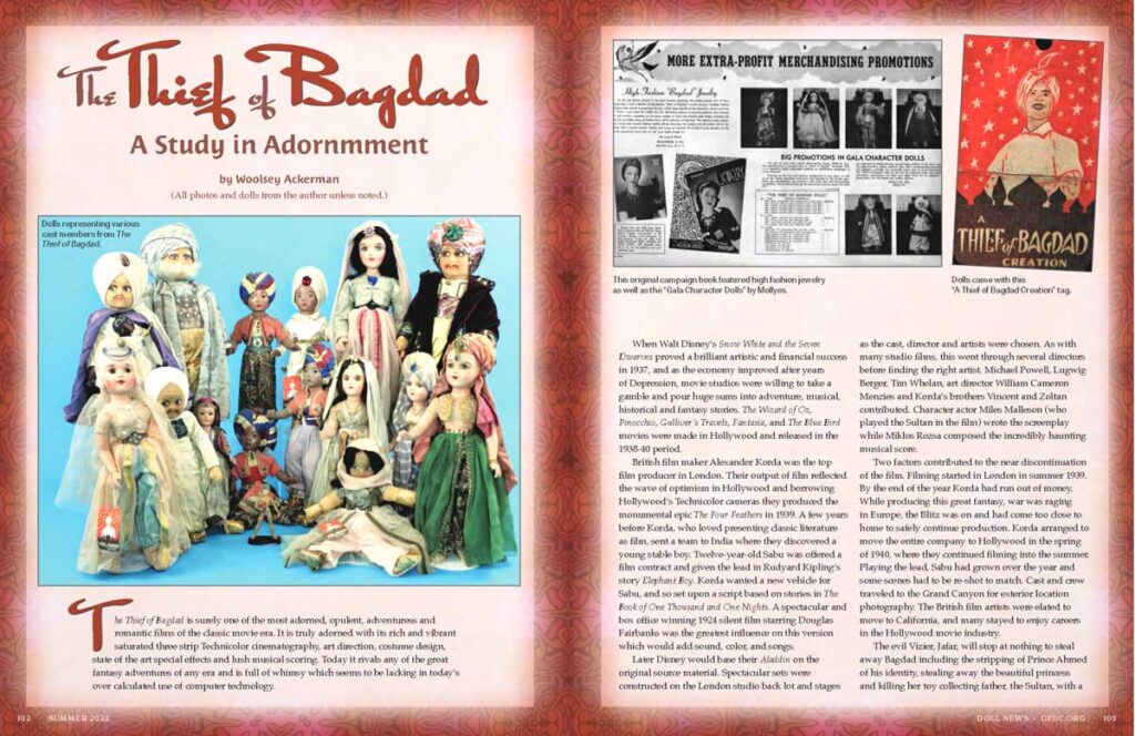 Thief of Bagdad promotional brochure