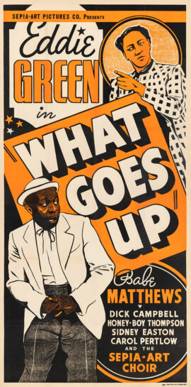 WHAT GOES UP (1939) Three sheet poster