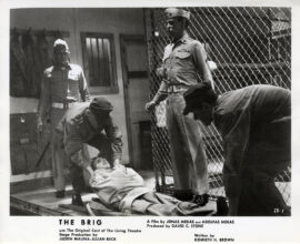 THE BRIG (1964) Set of 7 photos