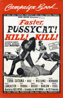 FASTER, PUSSYCAT! KILL! KILL! (1965) Pressbook