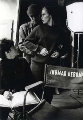 INGMAR BERGMAN DIRECTS LIV ULLMANN (1968, 1976) Set of 5 Swedish photos