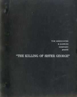 KILLING OF SISTER GEORGE, THE (1968) Film script