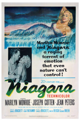 NIAGARA (1953) One sheet poster