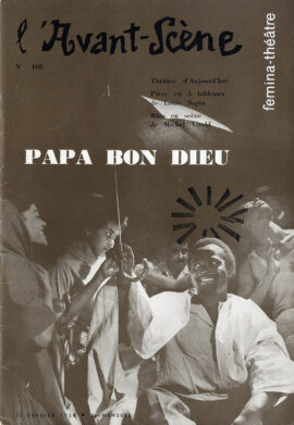 Louis Sapin (playwright) PAPA BON DIEU (1958) Program?
