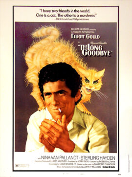 Raymond Chandler (source) THE LONG GOODBYE (1973) 40 x 30" poster