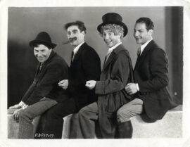 ANIMAL CRACKERS (1930) Portrait of four Marx Brothers