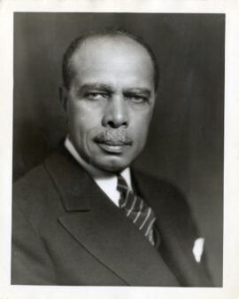 JAMES WELDON JOHNSON (ca. 1930) Portrait