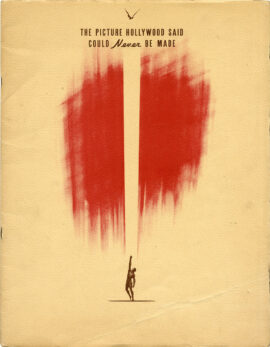 OF MICE AND MEN (1939) Promotional book