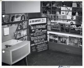 BALTIMORE RECORD STORE PROMOTIONAL DISPLAY (1958) Keybook photo