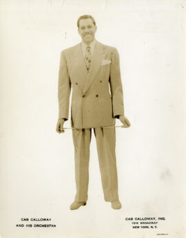 CAB CALLOWAY (ca. late-1940s) Portrait