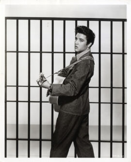 ELVIS PRESLEY | JAILHOUSE ROCK ICONIC IMAGE (1956) Photo