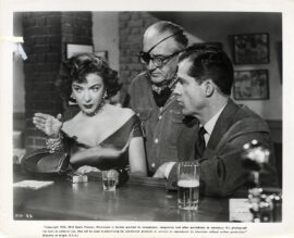 FRITZ LANG DIRECTS | WHILE THE CITY SLEEPS (1956) BTS photo