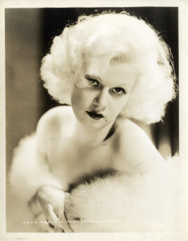 JEAN HARLOW (1932) Classic glamour image photo