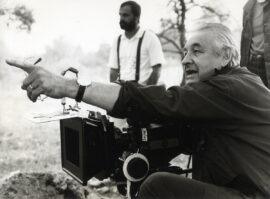 ANDRZEJ WAJDA DIRECTS | KORCZAK (1990) Polish BTS photo by Renata Pajchel