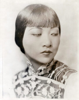 ANNA MAY WONG (1925) Early portrait by Irving Chidnoff