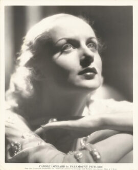 CAROLE LOMBARD FOR PARAMOUNT PICTURES (1933) Studio portrait