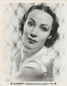 DOLORES DEL RÍO | IN CALIENTE (1935) Portrait