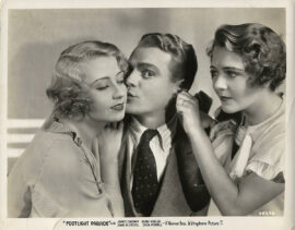 FOOTLIGHT PARADE | JAMES CAGNEY WITH LEADING LADIES (1933) Publicity photo