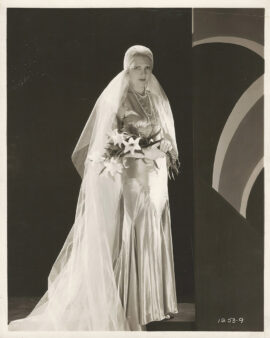 JEAN ARTHUR IN WEDDING GOWN | THE RETURN OF DR. FU MANCHU (1930) Portrait