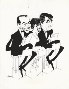 JUDY GARLAND TV SPECIAL CARICATURE (1962) Photo
