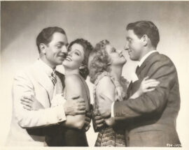 LIBELED LADY (1936) Publicity four-shot photo
