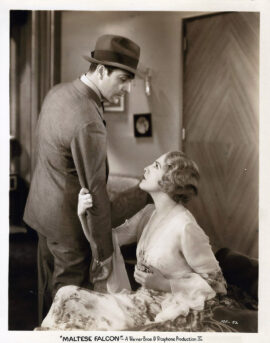 MALTESE FALCON, THE (1931) Photo from pre-Code first version