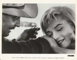 MARILYN MONROE, CLARK GABLE CLOSE-UP | THE MISFITS (1961) Photo