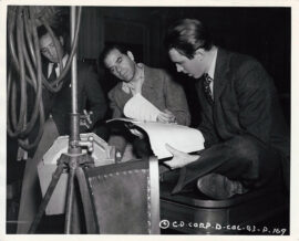 MR. SMITH GOES TO WASHINGTON | FRANK CAPRA, JAMES STEWART (1939) BTS photo by Irving Lippman