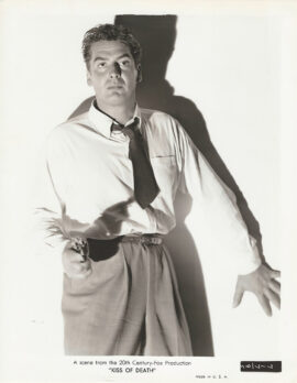 VICTOR MATURE CASTS A NOIR SHADOW | KISS OF DEATH (1947) Photo