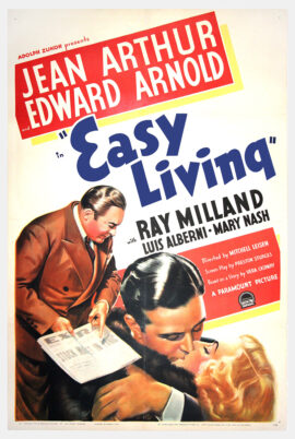 EASY LIVING (1937) One sheet poster