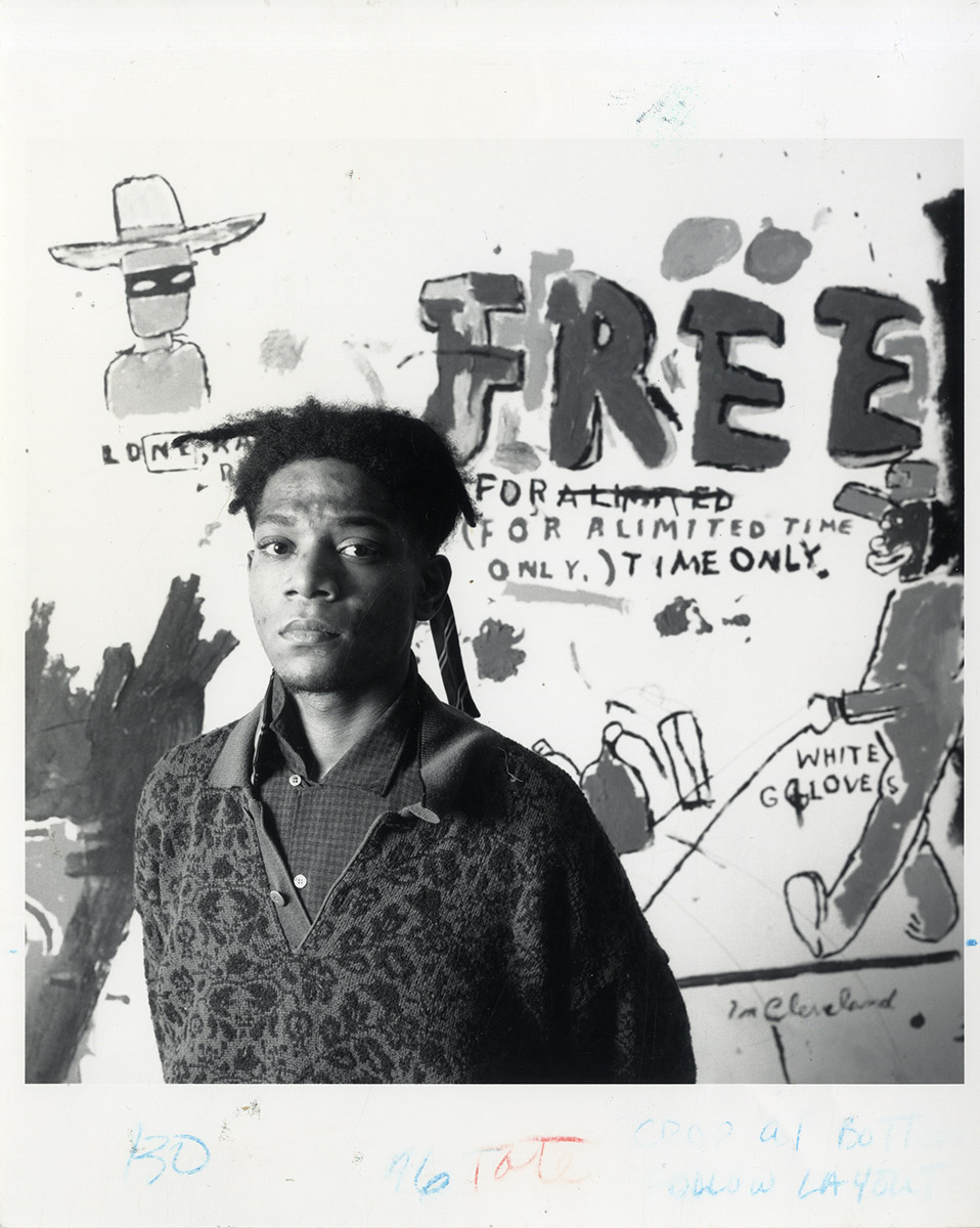 JEAN-MICHEL BASQUIAT (1987) Photo by Tseng Kwong Chi - WalterFilm