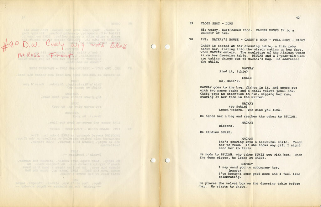 (Blaxploitation film) John O. Killens (screenwriter) SLAVES (Jul 5, 1968) Film script - Image 3