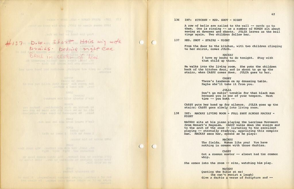 (Blaxploitation film) John O. Killens (screenwriter) SLAVES (Jul 5, 1968) Film script - Image 4