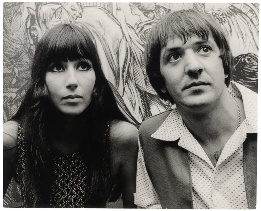 SONNY AND CHER [ca. 1966] German photo