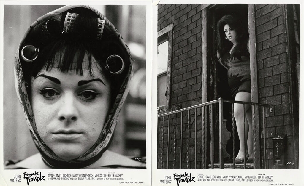 DIVINE | FEMALE TROUBLE (1975) Set of 5 photos - Image 3